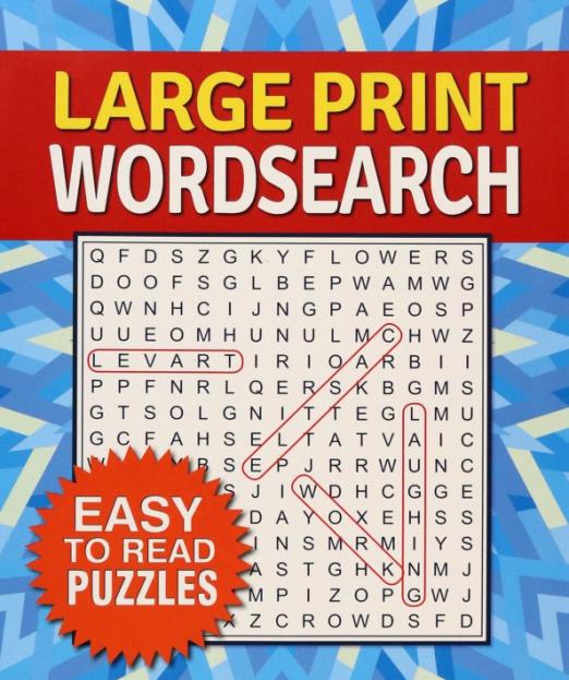 Large Print Wordsearch - 1