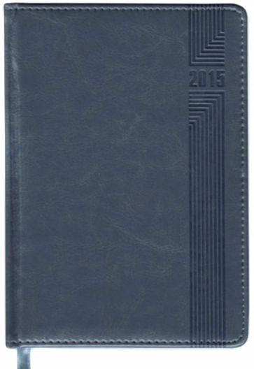 Ежедневник датированный на 2015 год "Сариф" (А6+, серый) (34294-15) Ежедневник датированный на 2015 год "Сариф" (А6+, серый) (34294-15)