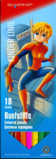 Карандаши Superhero 18 цветов (131826-01) Карандаши Superhero 18 цветов (131826-01)