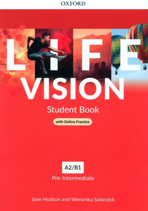 Life Vision Pre-Intermediate Student Book + Online Practice / Учебник + онлайн-практика - 1