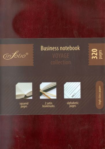 Бизнес-тетрадь In Folio "Voyage" (bordo) (1023) Бизнес-тетрадь In Folio "Voyage" (bordo) (1023)