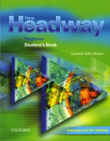 Liz&John Soars - Headway New Beginner (Students` Book) обложка книги Liz&John Soars - Headway New Beginner (Students` Book) обложка книги