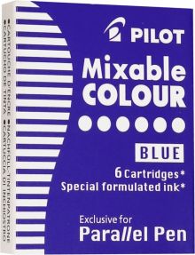 Картриджи для ручки "Parallel Pen" (6 штук, синий) (IC-P3-S6-L)
