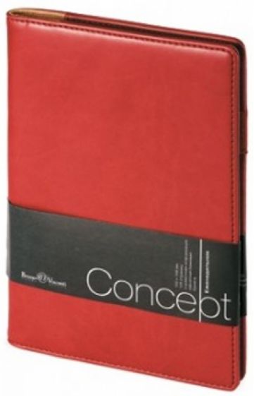 Еженедельник недатированный "Concept" (А5, бордовый) (3-322/195) Еженедельник недатированный "Concept" (А5, бордовый) (3-322/195)