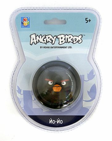 Йо-йо "Черная птица. Angry Birds". 60 мм (Т56073) Йо-йо "Черная птица. Angry Birds". 60 мм (Т56073)
