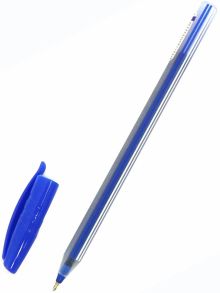 Ручка шариковая "NOKI" синяя (F-1163-W)