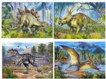Комплект пазлов Мир динозавров