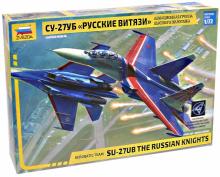Сборная модель "Самолет Су-27УБ "Русские витязи" (7277) Сборная модель "Самолет Су-27УБ "Русские витязи" (7277)