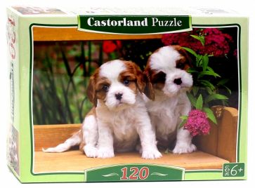 Puzzle-120 MIDI "Щенки" (В-12633) Puzzle-120 MIDI "Щенки" (В-12633)