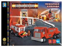 Конструктор 500 деталей. Пожарная команда (Т50093) Конструктор 500 деталей. Пожарная команда (Т50093)