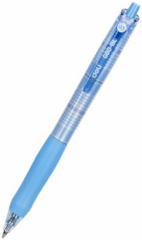 Ручка гелевая автоматическая, синяя, в ассортименте
