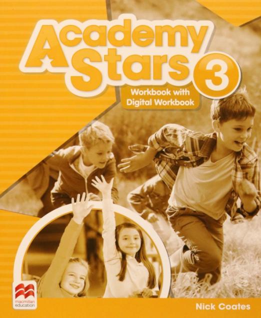 Academy Stars 3 Workbook with Digital Workbook   Рабочая тетрадь с онлайн тетрадью - 1