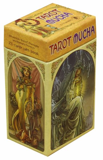 Таро Альфонса Мухи (буклет + 78 карт) обложка книги Таро Альфонса Мухи (буклет + 78 карт) обложка книги