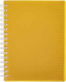 Записная книжка NEON Желтая, 80 листов, А6, клетка