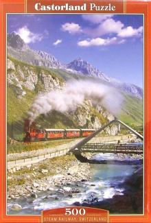 Puzzle-500.В-50826.Паровоз Puzzle-500.В-50826.Паровоз