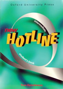 Tom Hutchinson - Hotline New Intermediate (Student`s Book) обложка книги Tom Hutchinson - Hotline New Intermediate (Student`s Book) обложка книги