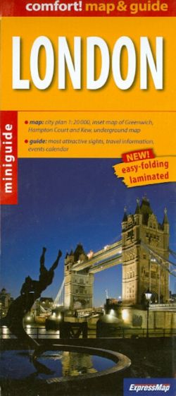 Лондон. Карта и гид. London map & guide 1: 20000 обложка книги Лондон. Карта и гид. London map & guide 1: 20000 обложка книги