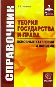 Алексей Иванов - Справочник по теории государства и права: основные категории и понятия обложка книги Алексей Иванов - Справочник по теории государства и права: основные категории и понятия обложка книги