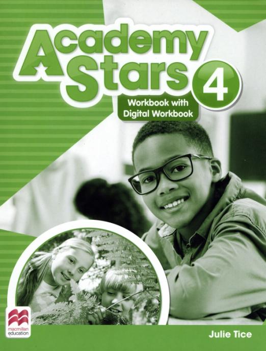 Academy Stars 4 Workbook with Digital Workbook   Рабочая тетрадь с онлайн тетрадью - 1