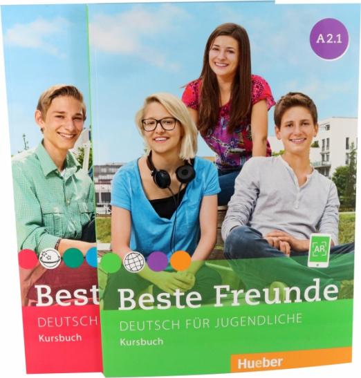 Beste Freunde A2.1 + A2.2 Kursbuch / Учебник - 1