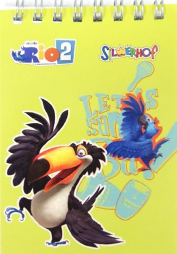 Блокнот на гребне "Rio" (40 листов, А7, клетка) (731144-27) Блокнот на гребне "Rio" (40 листов, А7, клетка) (731144-27)