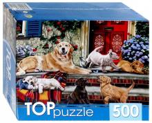 TOPpuzzle-500 "Ретриверы" (ХТП500-4215)