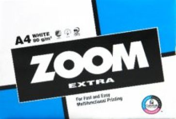 Бумага А4 ZOOM EXTRA, плотность 80 г/м кв., белая, 500 листов Бумага А4 ZOOM EXTRA, плотность 80 г/м кв., белая, 500 листов
