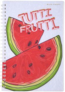 Тетрадь Tutti Frutti. Арбуз, 60 листов, клетка