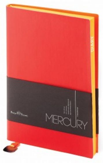 Ежедневник недатированный "Mercury", А6-, красный (3-451/09) Ежедневник недатированный "Mercury", А6-, красный (3-451/09)