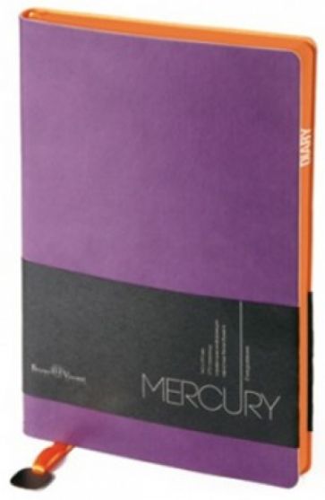 Ежедневник недатированный "Mercury" (А5, фиолетовый) (3-435/02) Ежедневник недатированный "Mercury" (А5, фиолетовый) (3-435/02)