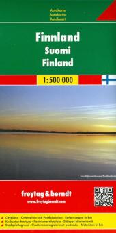Финляндия. Карта. Finnland 1: 500000 обложка книги Финляндия. Карта. Finnland 1: 500000 обложка книги