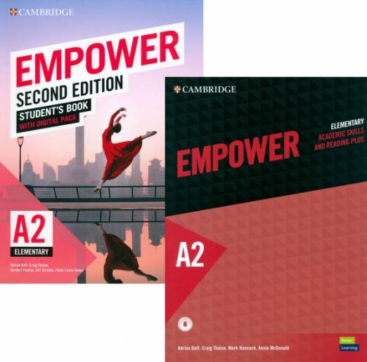 Empower (Second Edition) Elementary A2 Student's Book + Digital Pack Academic Skills and Reading Plus Учебник с буклетом и онлайн доступом - 1