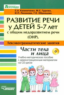 Развитие речи у детей 5-7 лет. Лексико-грамматические занятия. Адаптированные программы +CD