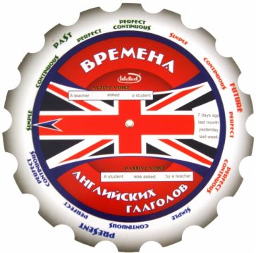 Времена английских глаголов. Методическое пособие (Круг) обложка книги Времена английских глаголов. Методическое пособие (Круг) обложка книги