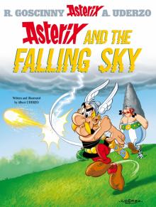 Goscinny, Uderzo - Asterix And The Falling Sky обложка книги Goscinny, Uderzo - Asterix And The Falling Sky обложка книги