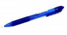 Ручка шариковая автоматическая "Deli" (0,7 мм, синий) (EQ00730)