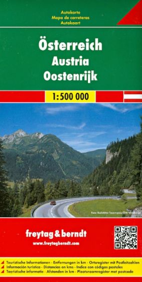 Австрия. Карта. Austria. Osterreich 1:500 000 обложка книги Австрия. Карта. Austria. Osterreich 1:500 000 обложка книги