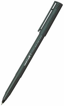Ручка-роллер Uni-Ball II Micro, черная