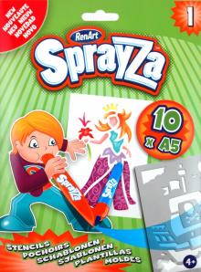 Набор шаблонов "Sprayza 1" (ST2201) Набор шаблонов "Sprayza 1" (ST2201)