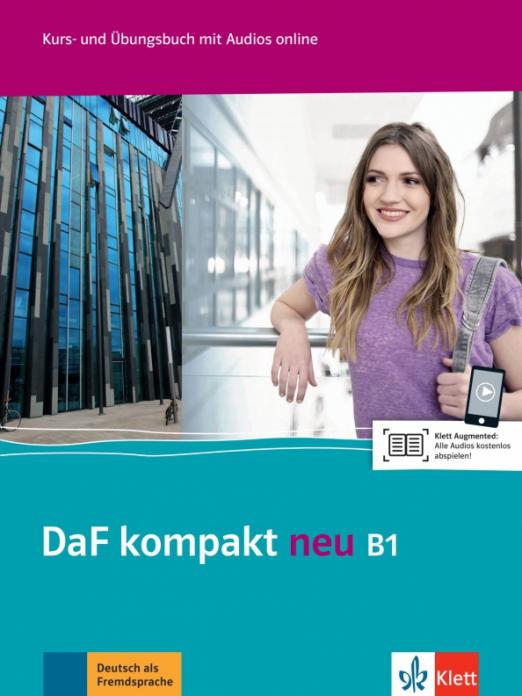 DaF kompakt neu B1 Kurs- und Übungsbuch mit Audios / Учебник + рабочая тетрадь + аудио онлайн - 1