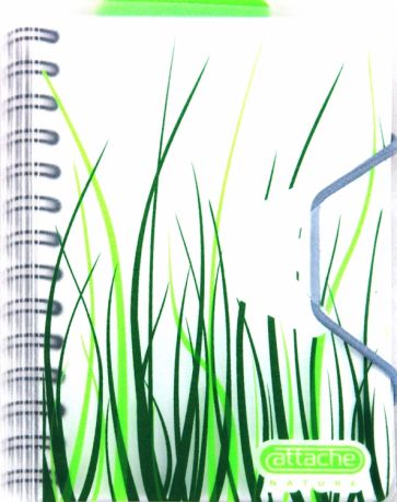 Записная книжка Nature А6, 80 листо, клетка "Трава" (102441) Записная книжка Nature А6, 80 листо, клетка "Трава" (102441)