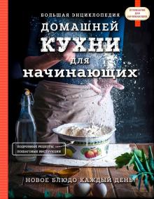 Большая энциклопедия домашней кухни для начинающих обложка книги Большая энциклопедия домашней кухни для начинающих обложка книги