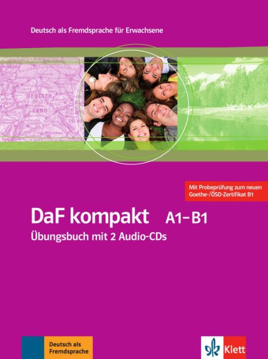 DaF kompakt A1-B1 Übungsbuch mit 2 Audio-CDs / Рабочая тетрадь + 2 аудио-CD - 1