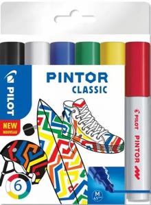 Маркеры 6 цветов Pintor-Regular-M-S6 Маркеры 6 цветов Pintor-Regular-M-S6