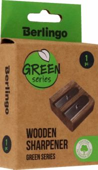 Точилка деревянная Green Series, 2 отверстия