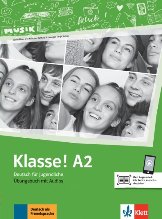 Klasse! A2 Übungsbuch mit Audios / Рабочая тетрадь + аудио - 1