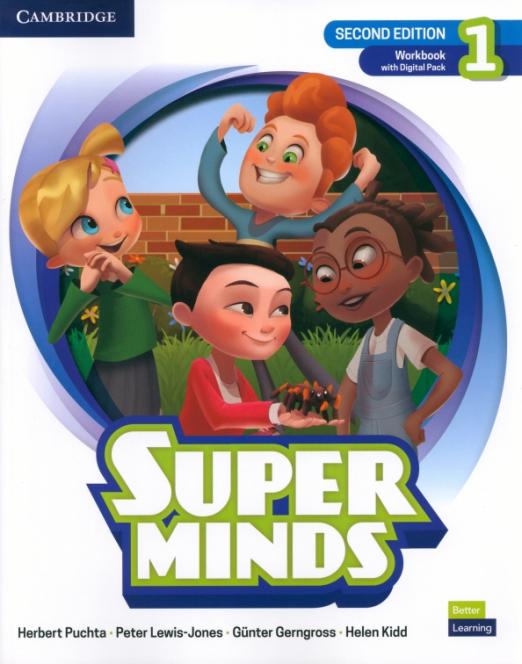 Super Minds (2nd Edition) 1 Workbook + Digital Pack / Рабочая тетрадь + онлайн-код - 1