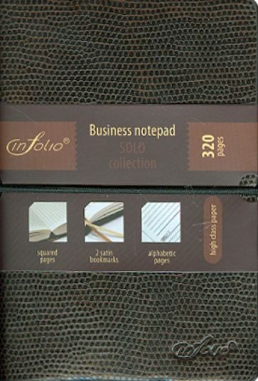 Бизнес-блокнот In Folio "Solo" А6 (I080760SR/chocolate) Бизнес-блокнот In Folio "Solo" А6 (I080760SR/chocolate)