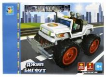 Конструктор 300 деталей. Джип бигфут (Т50118) Конструктор 300 деталей. Джип бигфут (Т50118)