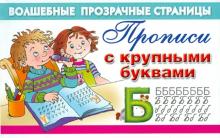 Прописи с крупными буквами обложка книги Прописи с крупными буквами обложка книги